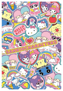 Sanrio characters 繽紛圖標拼圖300片