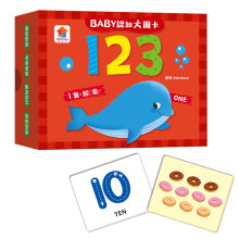 BABY認知大圖卡：123