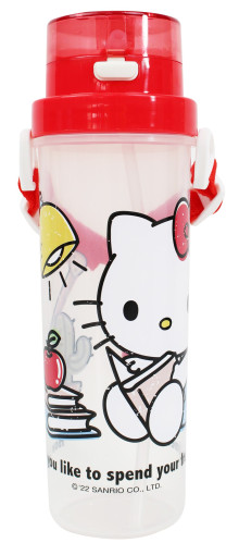 Hello Kitty 小巧吸管水壺500ml