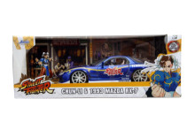 快打旋風 1:24合金車+春麗公仔