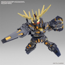 SD鋼彈CROSS SILHOUETTE 獨角獸鋼彈２號機報喪女妖（破壞模式）＆報喪女妖命運女神型零件套組