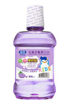 兒童含氟漱口水(葡萄口味)