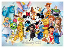 Disney【迪士尼百年慶典】經典插畫拼圖520片