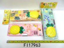鳳梨立體多功能文具盒