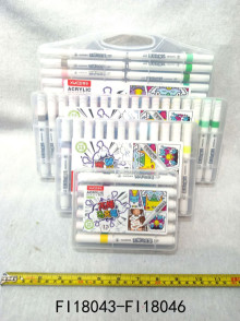 收納盒丙烯馬克筆36色6p*6=36P