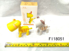 碼(未附電池)LED迷你動物夜燈小檯燈-小狗24*12=288P