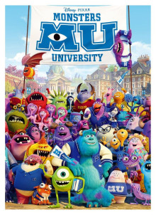 Monsters University【典藏海報系列】怪獸大學拼圖520片