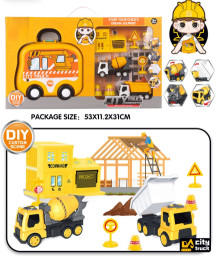 手提慣性工程車場景組988-56/18P