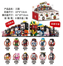三國迷你方頭公仔12款 12p*8=96P