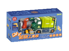 +DIY組裝工具車-垃圾車