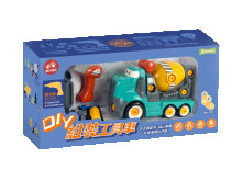 +DIY組裝工具車-水泥車