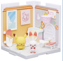 B類#O 活動室 (炎兔兒+皮卡丘)-寶可夢 Pokepeace娃娃屋