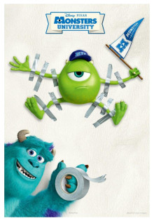 Monsters University【典藏海報系列】怪獸大學拼圖300片