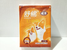 舒棉三層抽取式面紙100抽6入