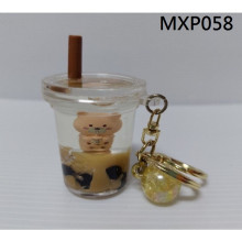 奶茶熊鑰匙扣吊飾