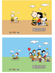 SNOOPY16K固頁筆記