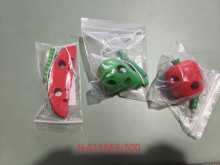 夾鍵袋小蟲吃水果 3款 混裝