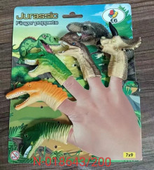 卡裝5入恐龍指套