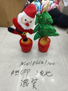 +A款斜腿聖誕款老人/樹100P
