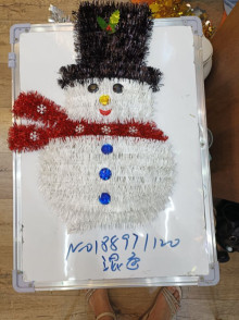 聖誕50CM雪人掛件120P