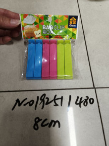 封口夾6入 8CM