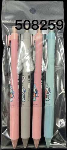4入三麗鷗自動鉛筆