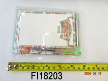 美食之家版夾本+筆10*14cm 20本/盒