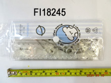 學生軟3角套折疊尺15CM 24袋/盒