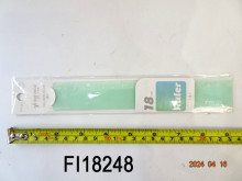 包10入果凍色直尺18CM/120P
