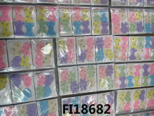 4入裝發貼 多款混色