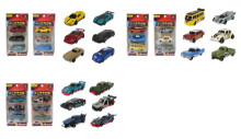 迷你合金車3入組-復古/超跑/競速 三款混裝
