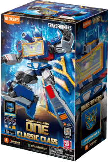 變形金剛 - 可動積木人超越版-TF One 聲波Soundwave