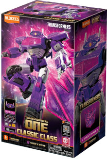 變形金剛 - 可動積木人超越版-TF One 震盪Shockwave