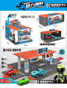貨櫃屋彈射賽車中心6p*12=72P