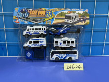 6入回力警車組246-24/120P