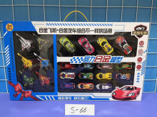 21P回力合金飛機+車S-66/30P