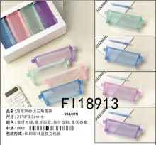 小三角筆袋  4色混裝
