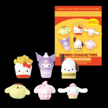 Sanrio-零食家族萌粒小公仔