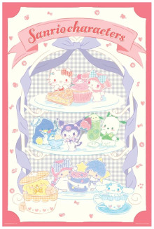 Sanrio characters英式三層下午茶拼圖1000片