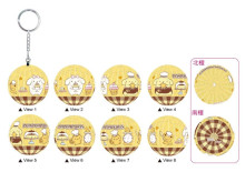 Pompompurin布丁狗甜點時刻立體球型拼圖鑰匙圈24片