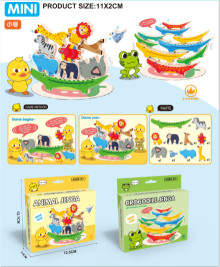 迷你動物鱷魚疊疊樂2款混裝