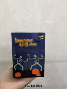 彩盒夜光骨架人(8PCS)/96P
