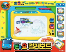 #O TAYO彩色造型磁性畫板