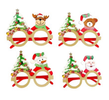 12入16裝聖誕卡通+樹眼框混色50P