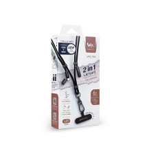 手機充電線掛繩6mm/1.7M-黑