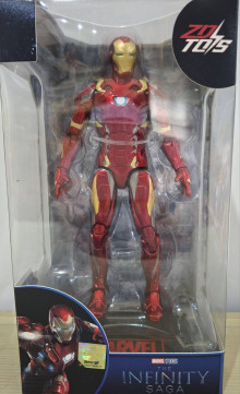 鋼鐵人可動人偶附支架