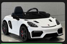 Porsche 718 Ride On Car/2.4G/12V7A/550雙馬