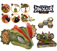 噴水雙冠龍面具18P