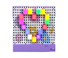 夢幻磁拼留言板(白)